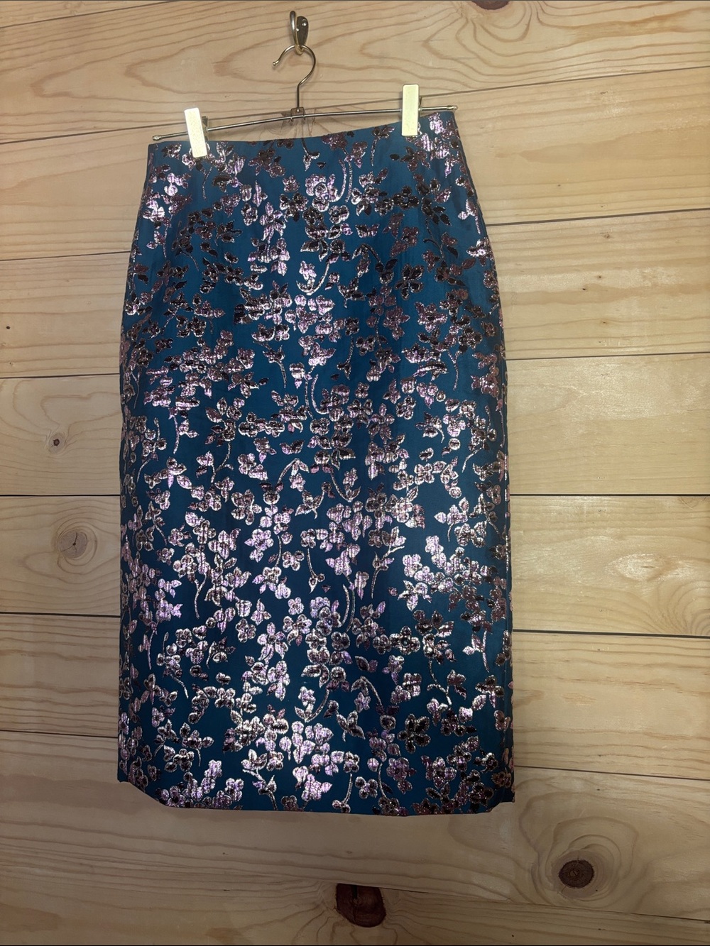 Nwt J.Crew collection Cherry blossom pencil skirt size 2 - Picture 2 of 10